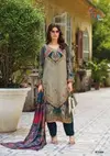KT 280 Pure Viscous Maslin Digital Print And  Hand Work Salwar Kameez Exporters In India